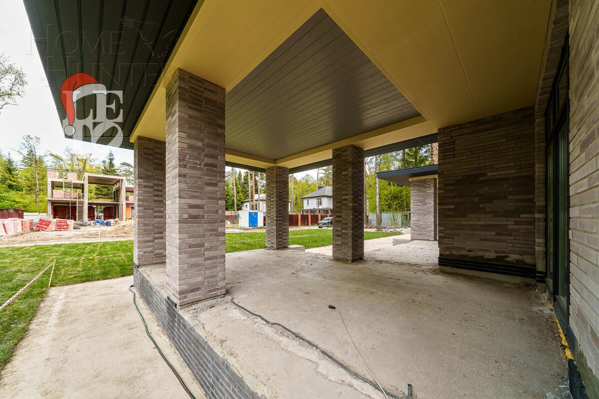 2-этажный коттедж 460 м² без отделки