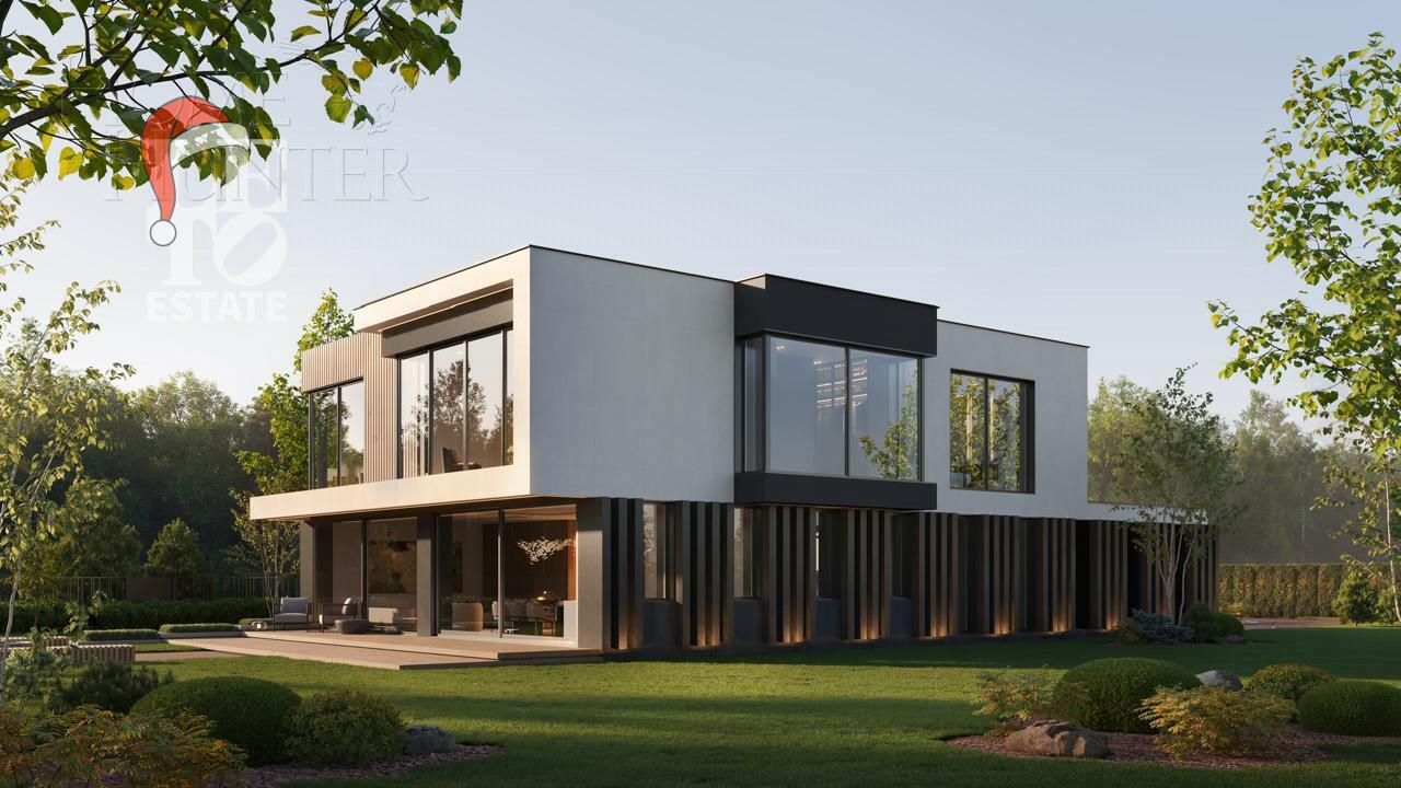 2-этажный коттедж 380 м² без отделки