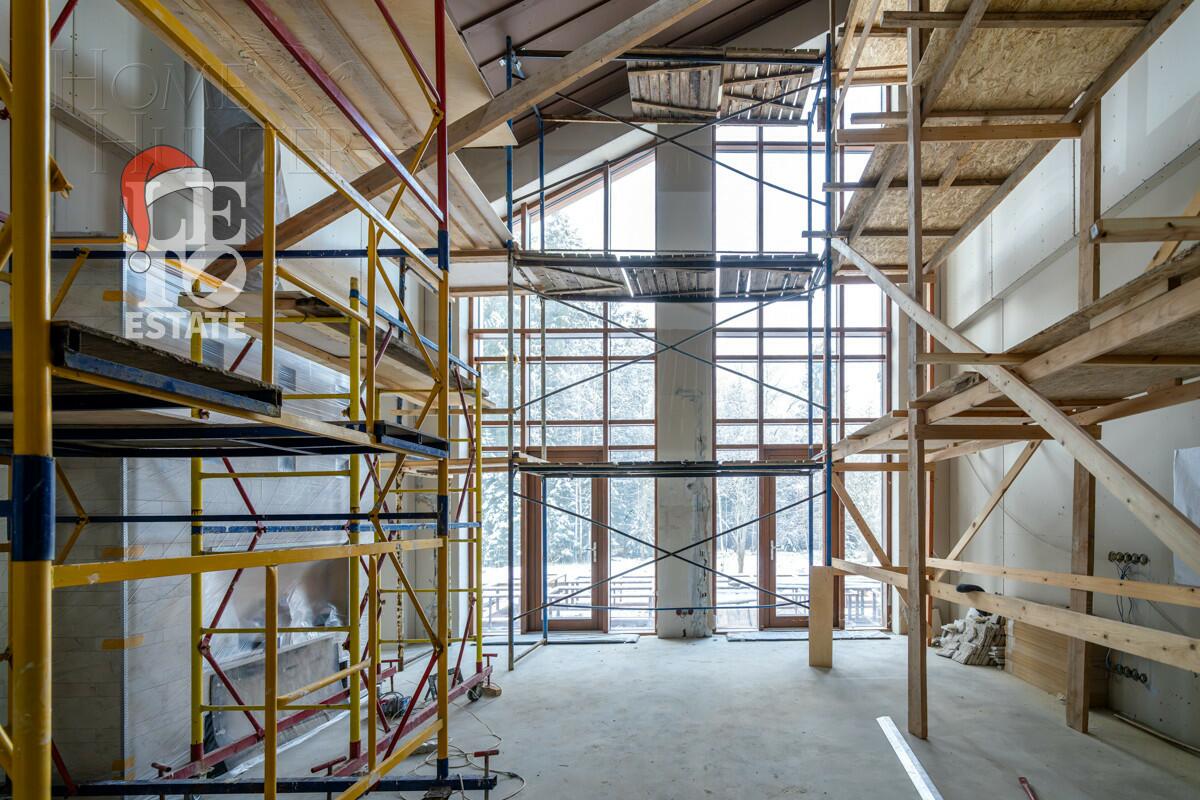 2-этажный коттедж 1 150 м² без отделки