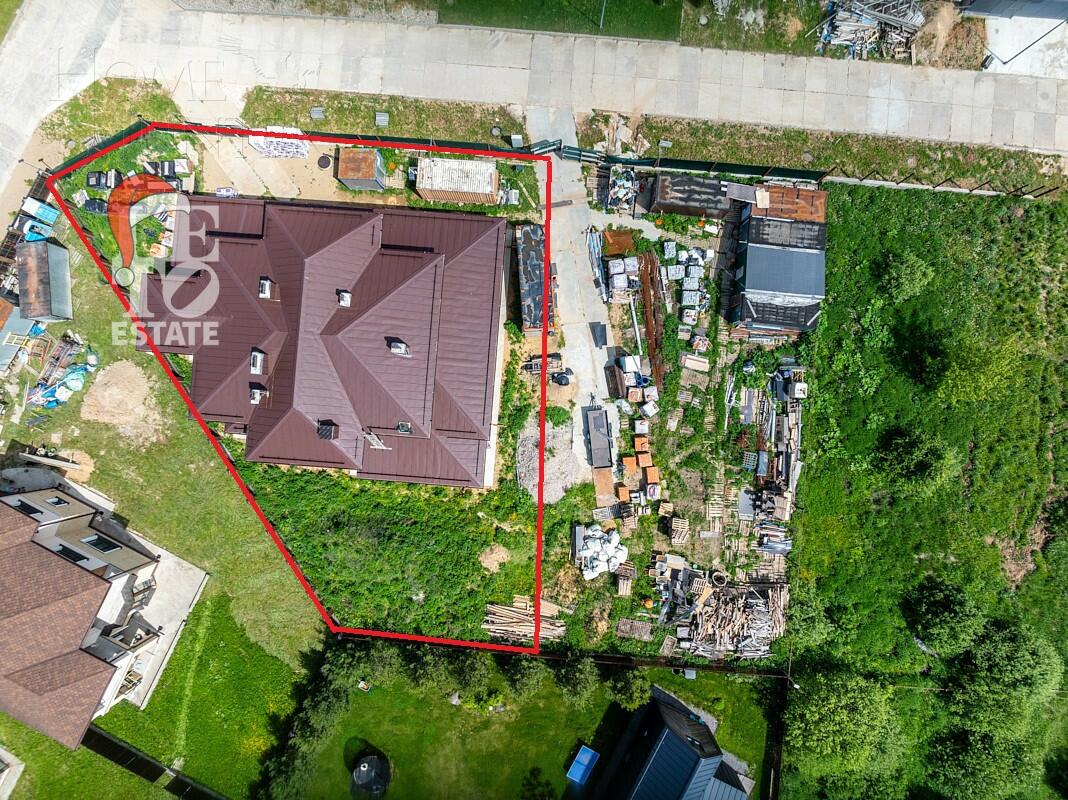 2-этажный коттедж 480 м² без отделки