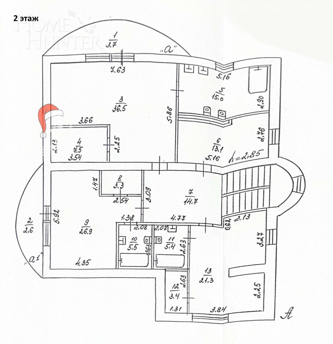 2-этажный коттедж 600 м² с отделкой