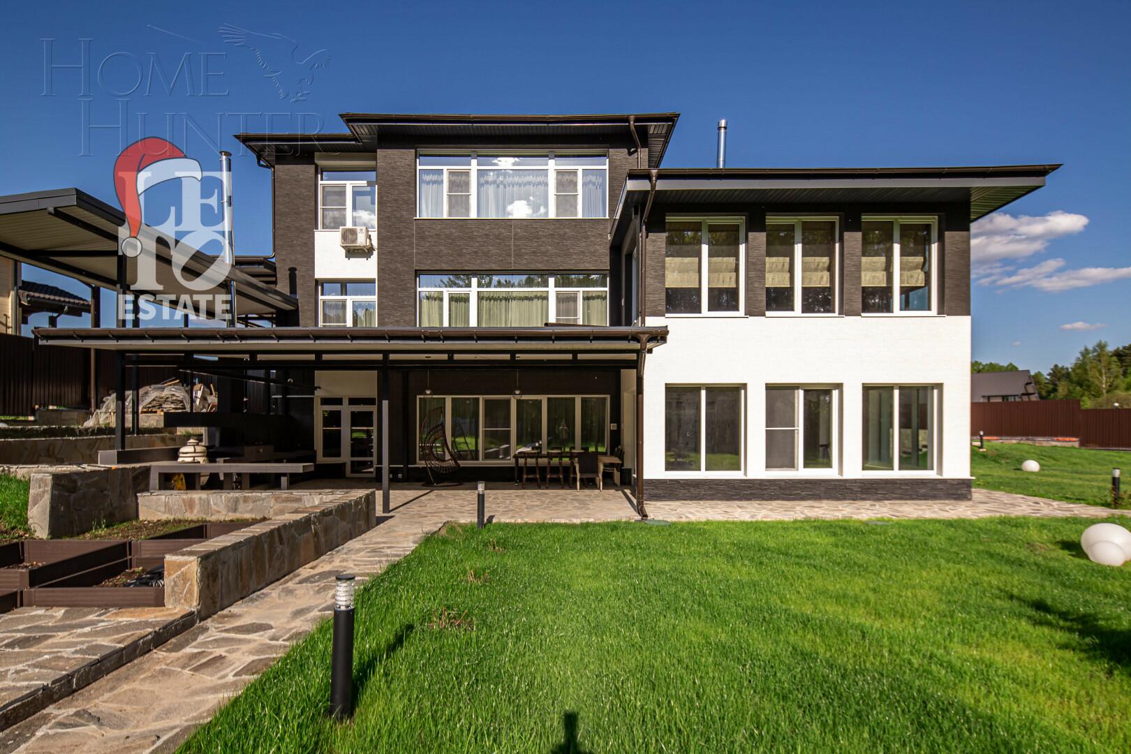 3-этажный коттедж 422 м² с отделкой