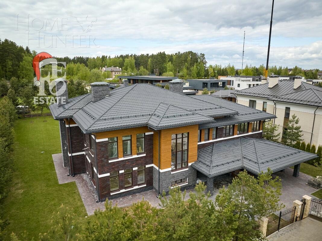 2-этажный коттедж 703 м² без отделки