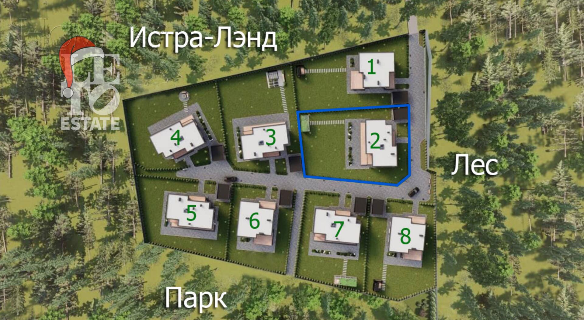 2-этажный коттедж 289 м² без отделки