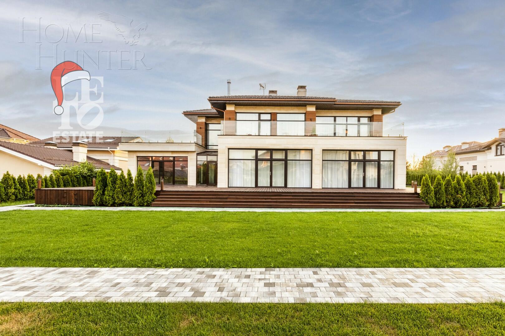 2-этажный коттедж 961 м² с отделкой