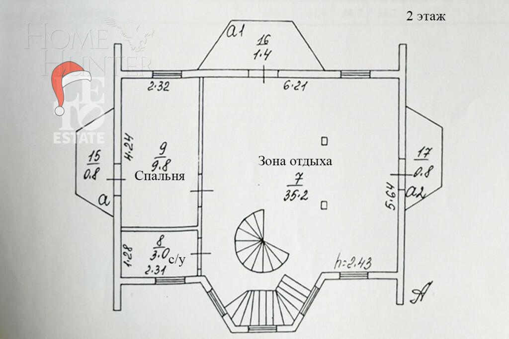 3-этажный коттедж 150 м² с отделкой