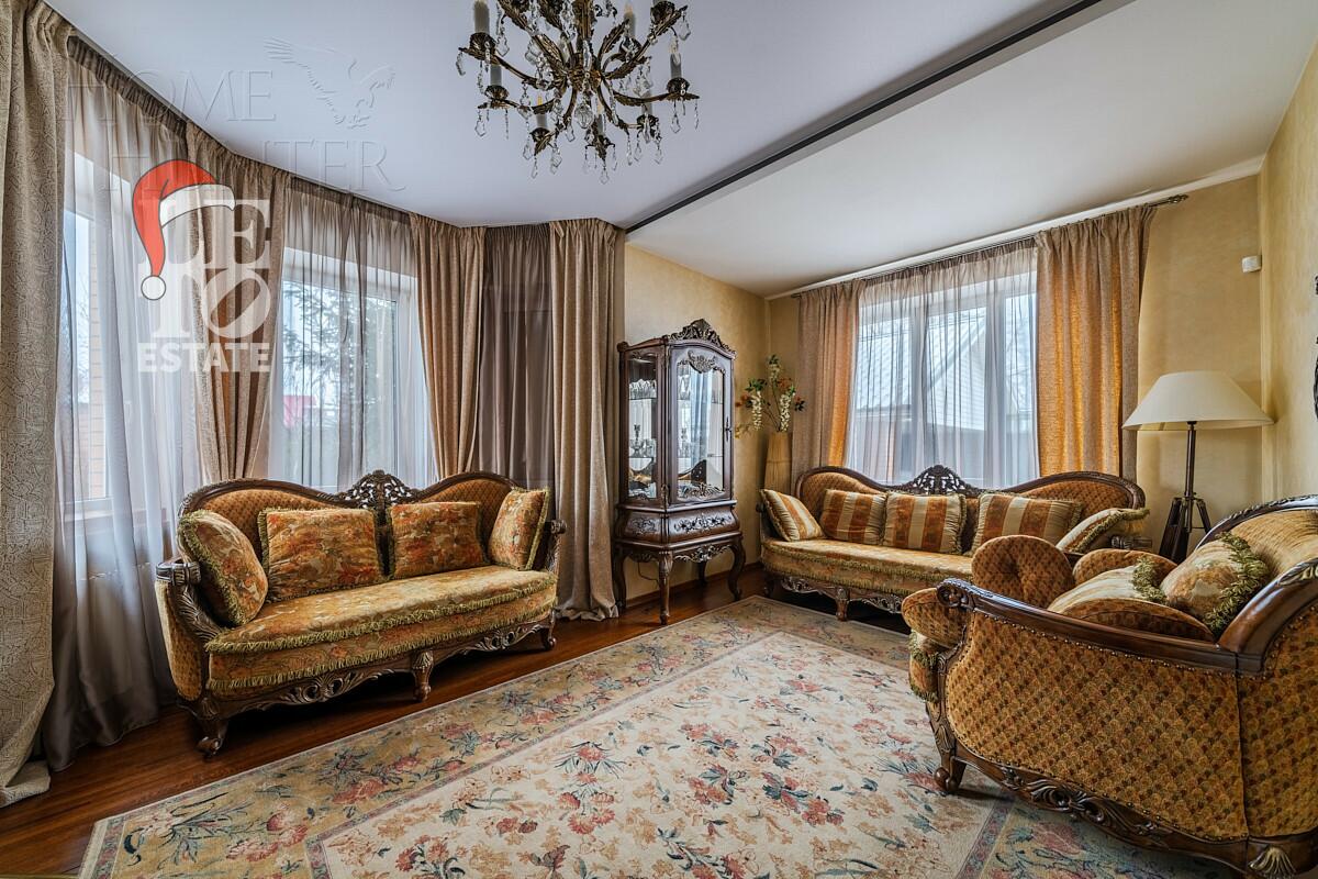 2-этажный коттедж 554 м² с отделкой