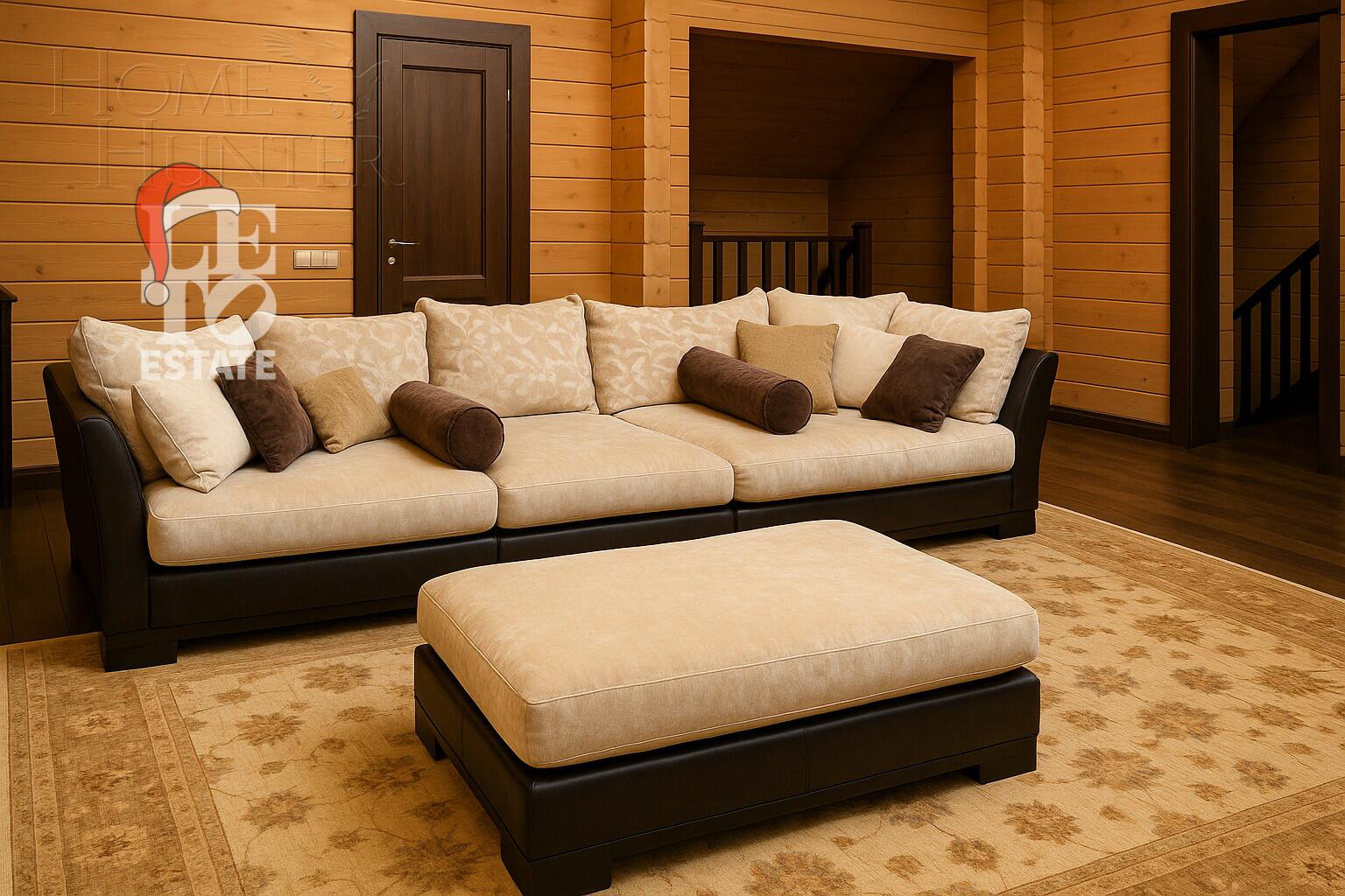 2-этажный коттедж 219 м² с отделкой