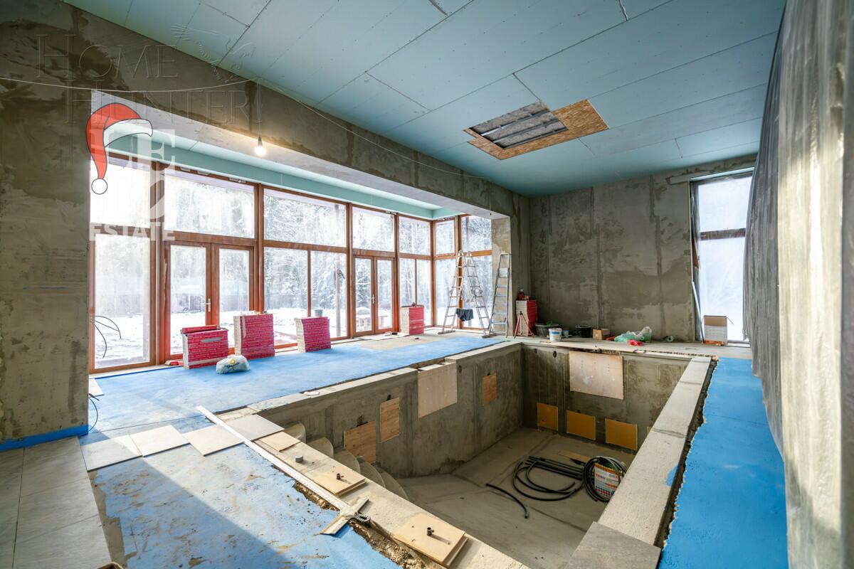 2-этажный коттедж 1 150 м² без отделки