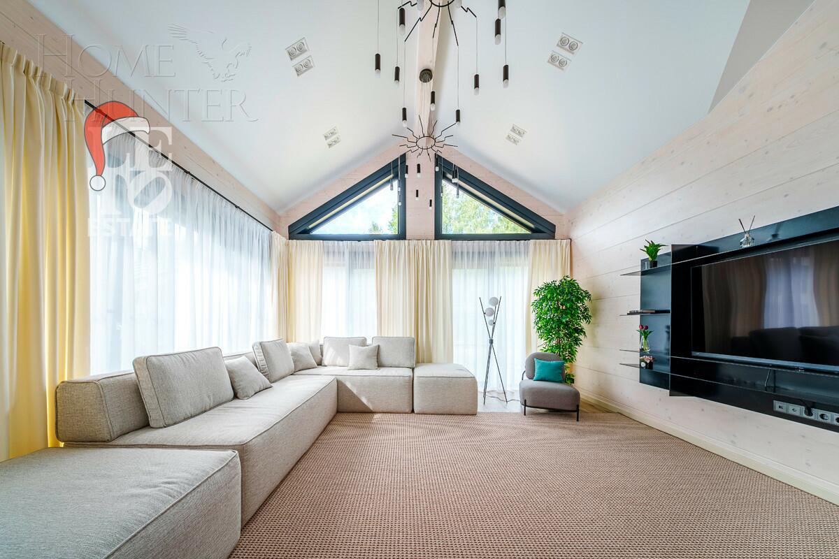 1-этажный коттедж 180 м² с отделкой