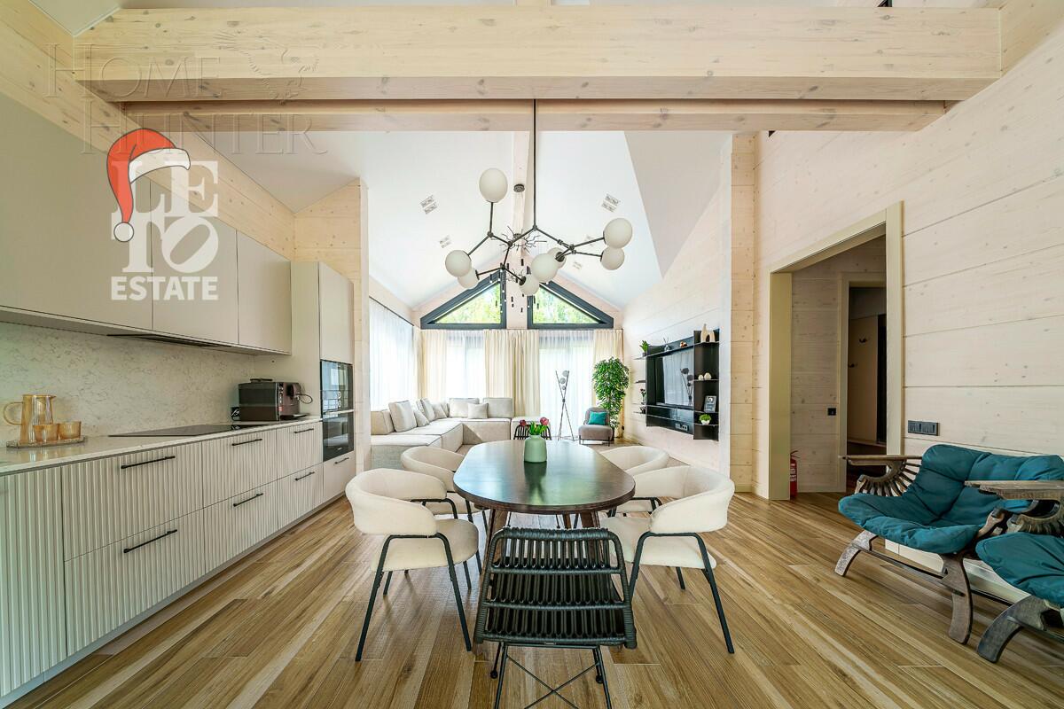 1-этажный коттедж 180 м² с отделкой