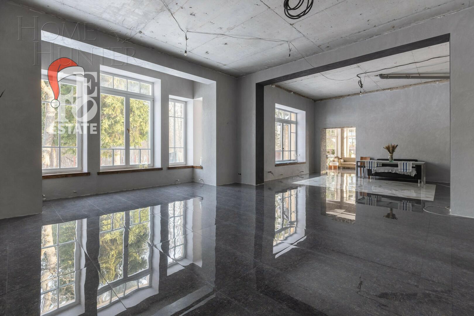 3-этажный коттедж 950 м² без отделки