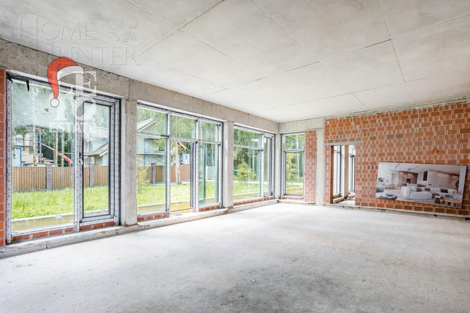 2-этажный коттедж 526 м² без отделки