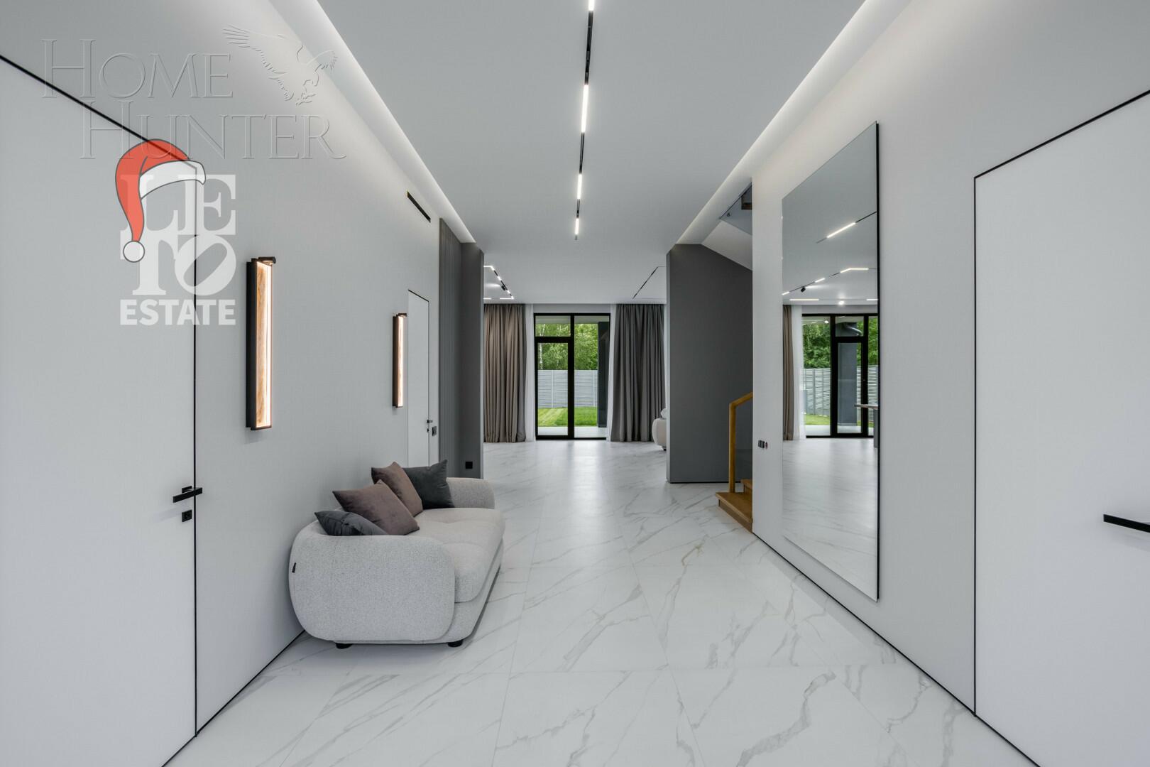 2-этажный коттедж 604 м² с отделкой