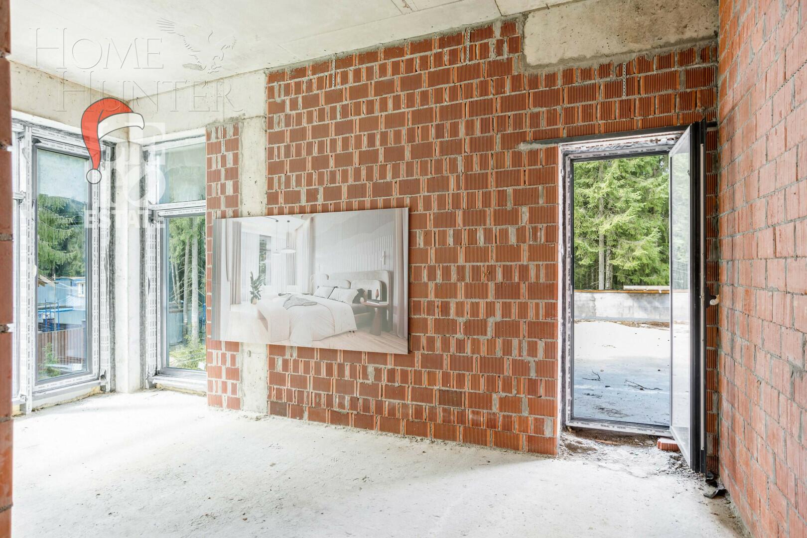 2-этажный коттедж 272 м² без отделки