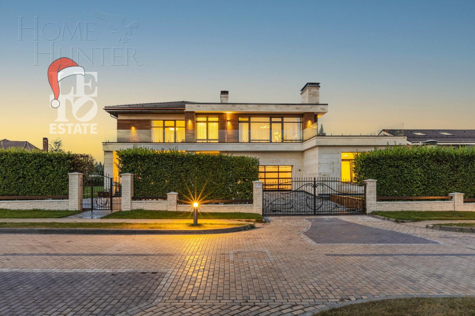 2-этажный коттедж 961 м² с отделкой