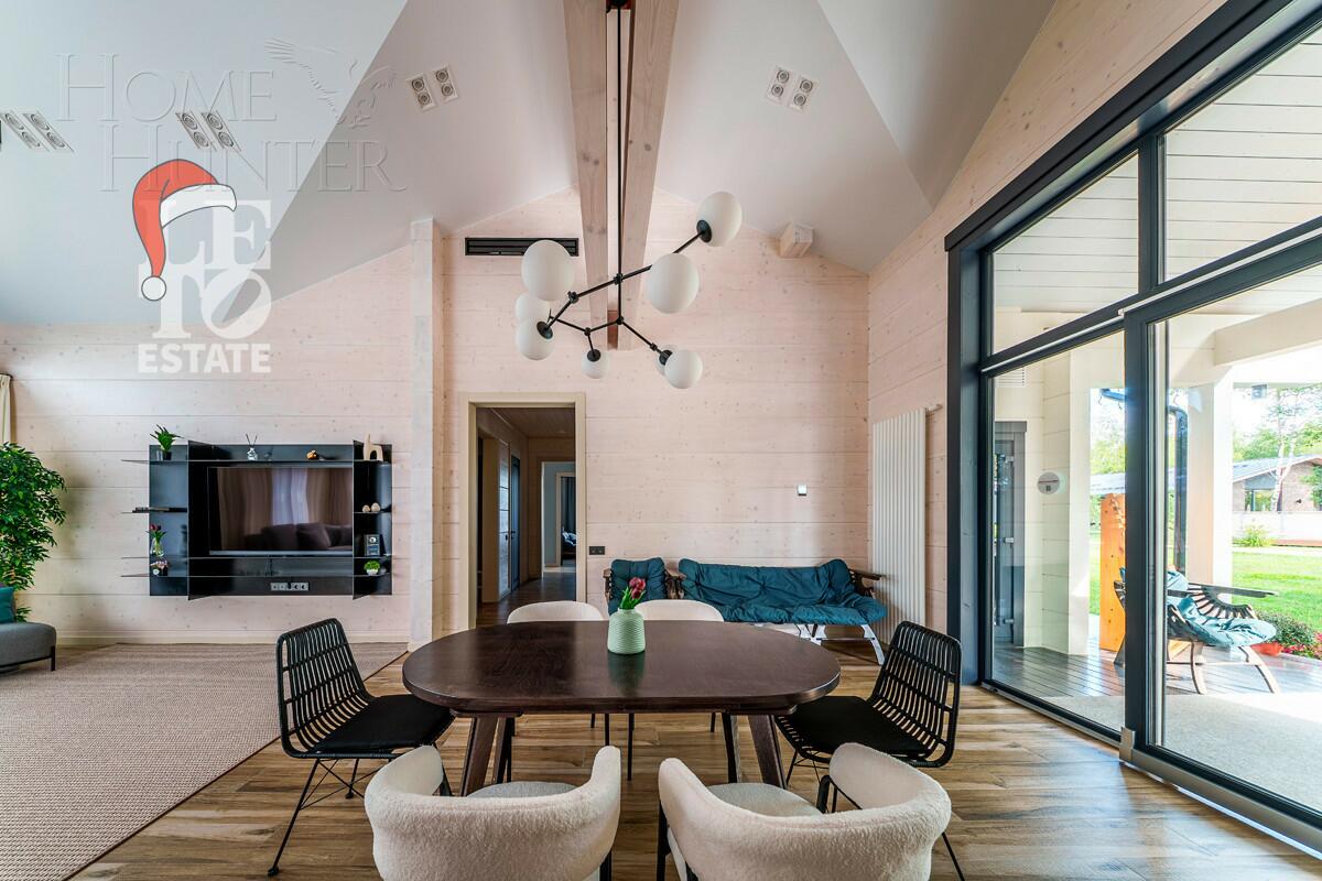 1-этажный коттедж 180 м² с отделкой