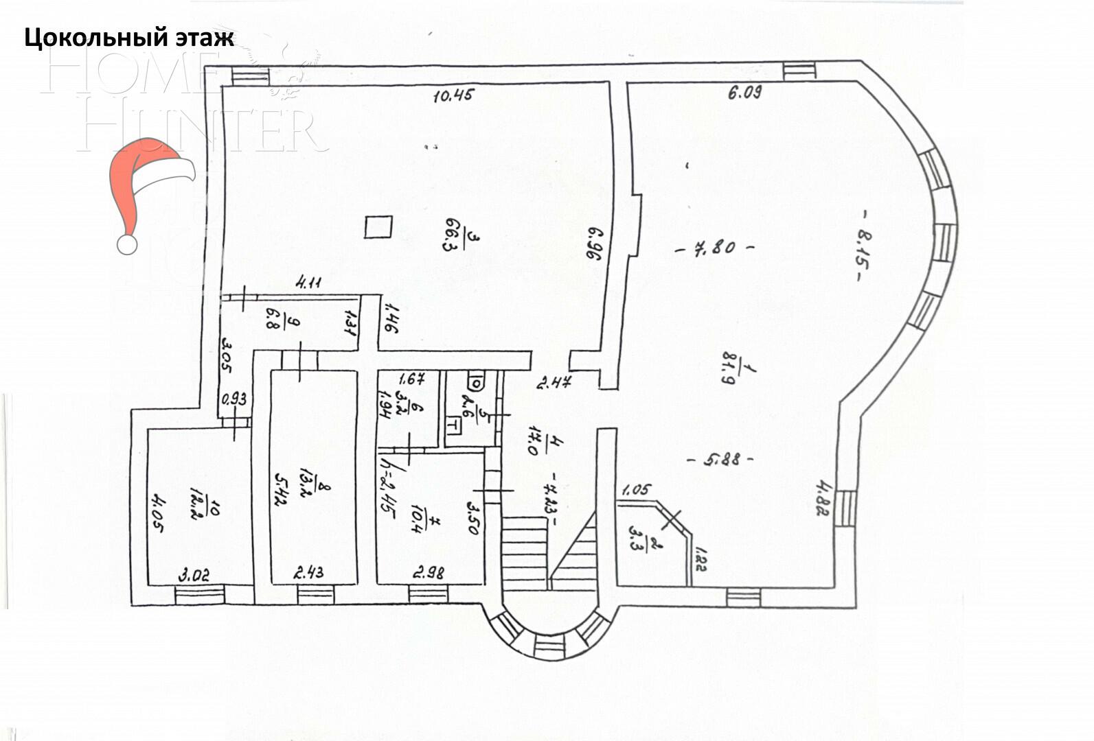2-этажный коттедж 600 м² с отделкой