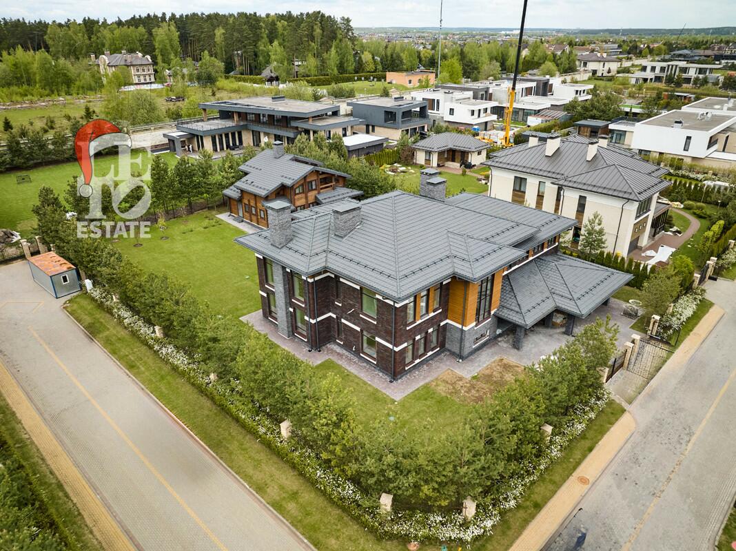 2-этажный коттедж 703 м² без отделки