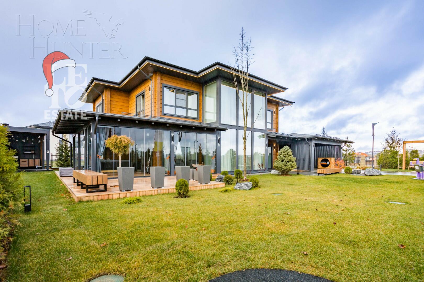 2-этажный коттедж 354 м² с отделкой