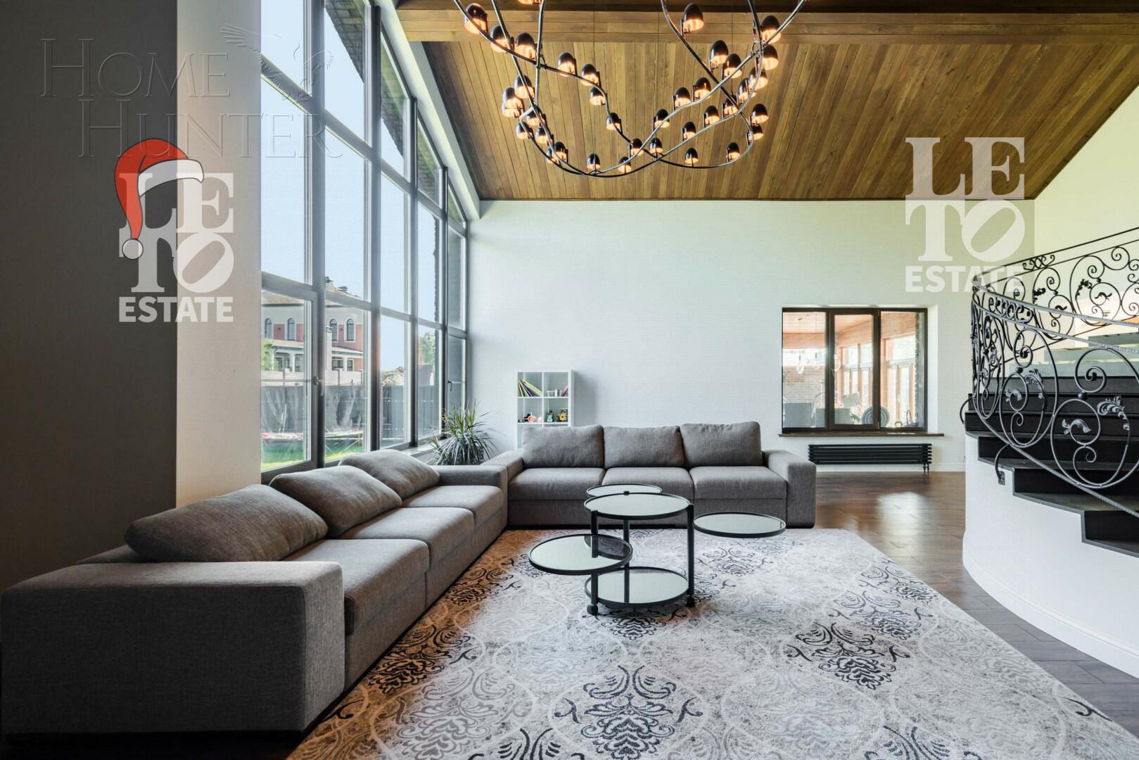 2-этажный коттедж 495.7 м² с отделкой