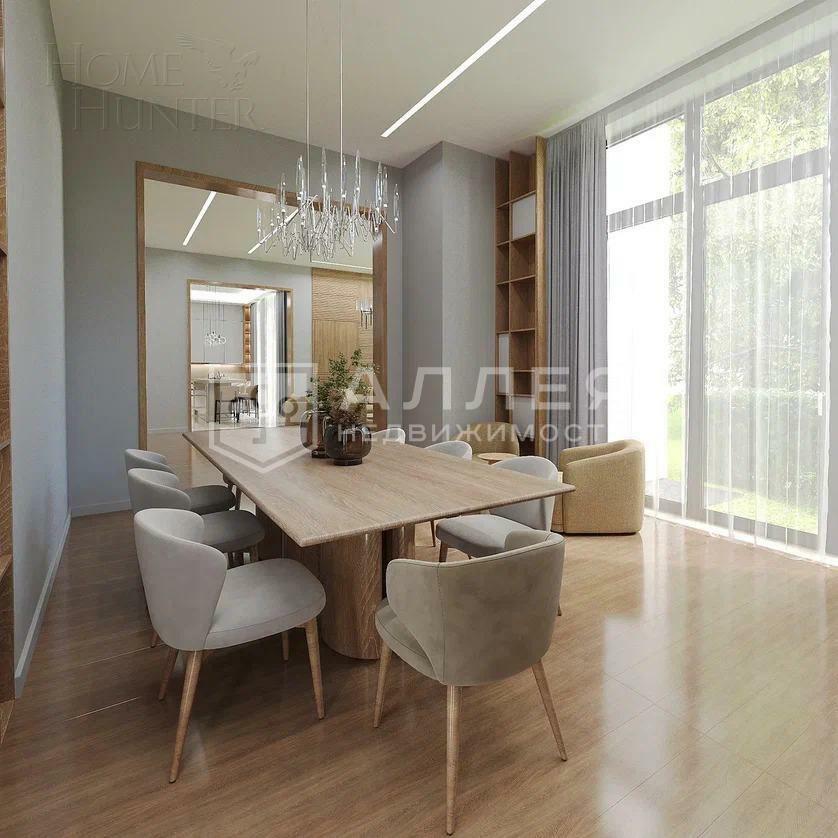 2-этажный коттедж 400 м² с отделкой