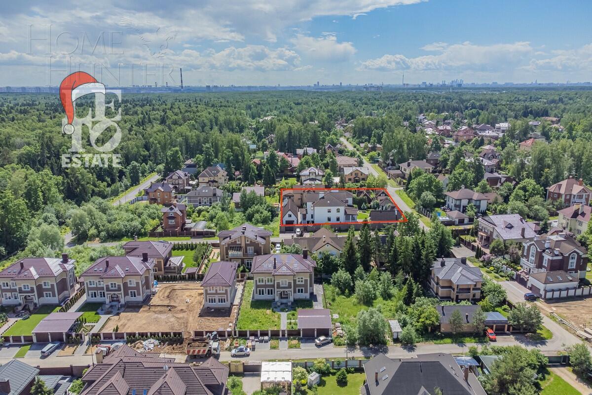 2-этажный коттедж 1 350 м² без отделки