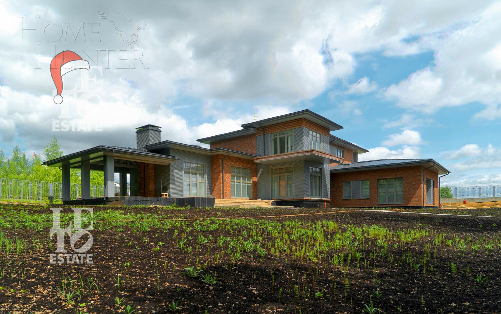 2-этажный коттедж 539.3 м² без отделки