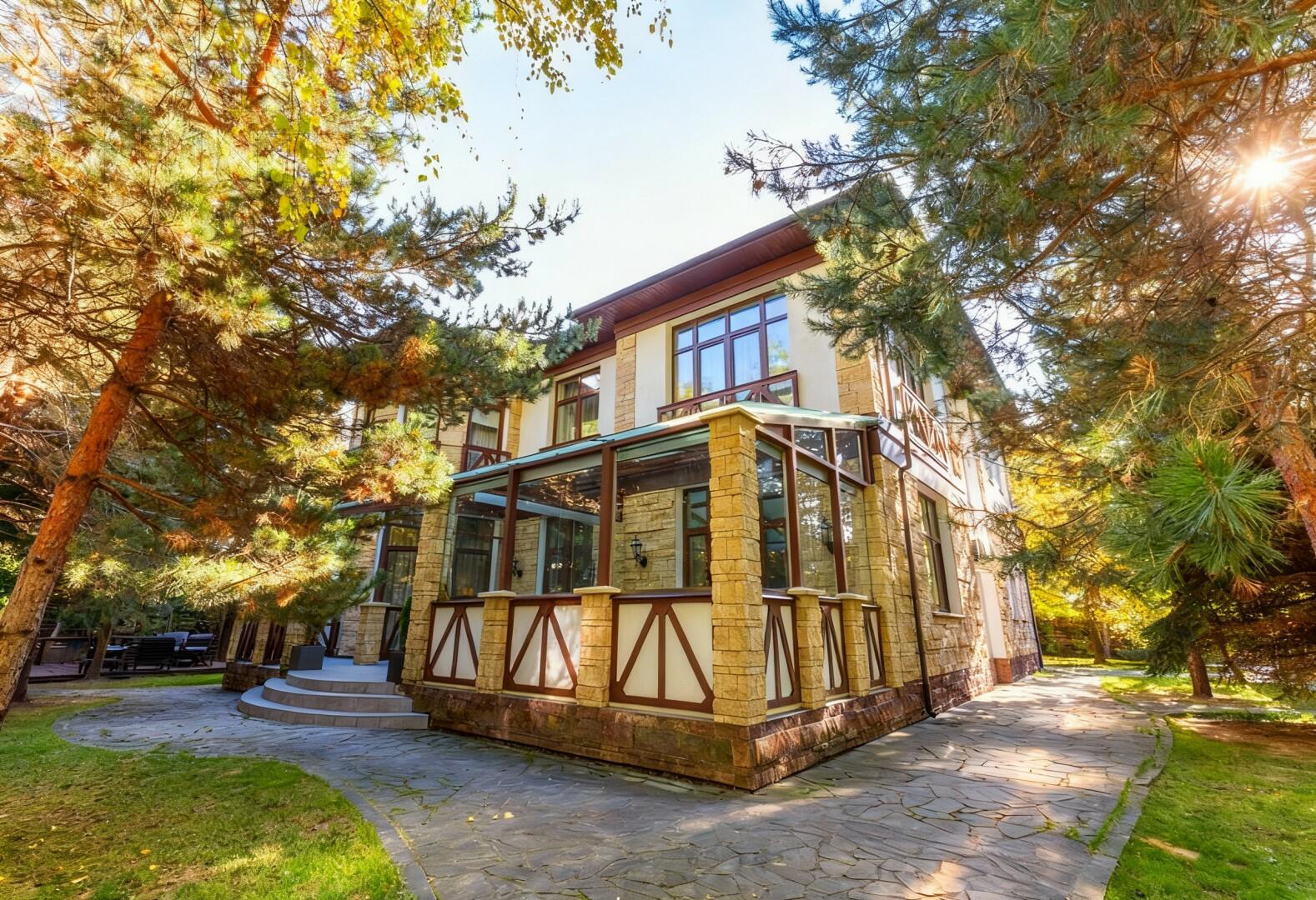 2-этажный коттедж 495 м² с отделкой