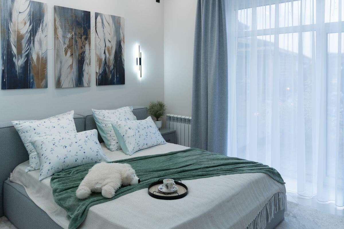 1-этажный коттедж 165 м² с отделкой