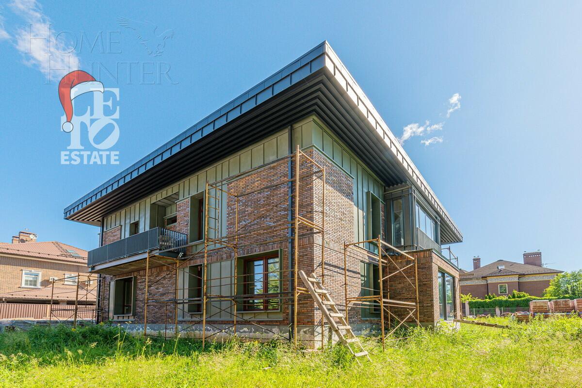 2-этажный коттедж 498 м² без отделки