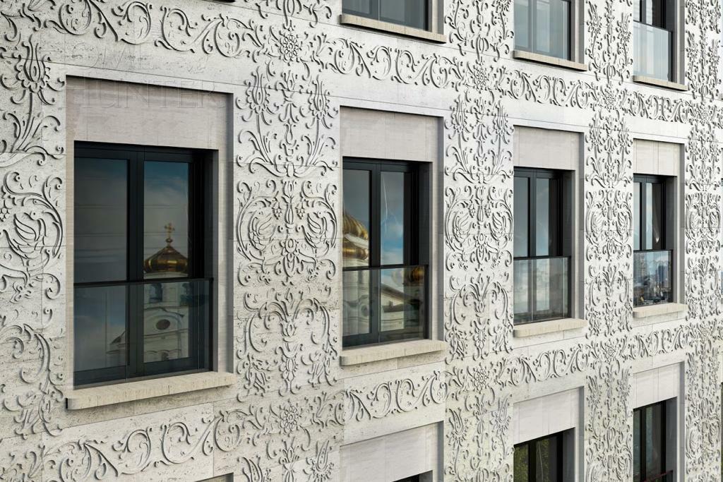 3-КОМН. АПАРТАМЕНТЫ БЕЗ ОТДЕЛКИ 146.8 М² НА 2 ЭТАЖЕ