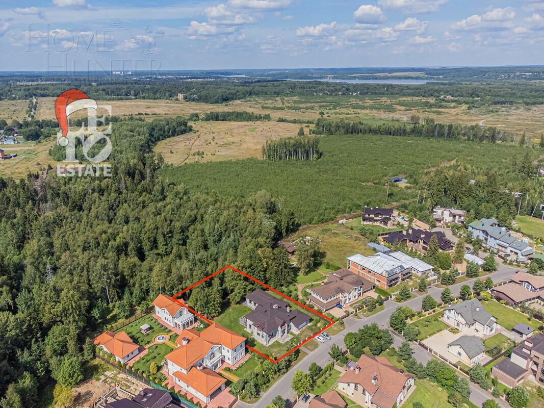 2-этажный коттедж 590 м² без отделки