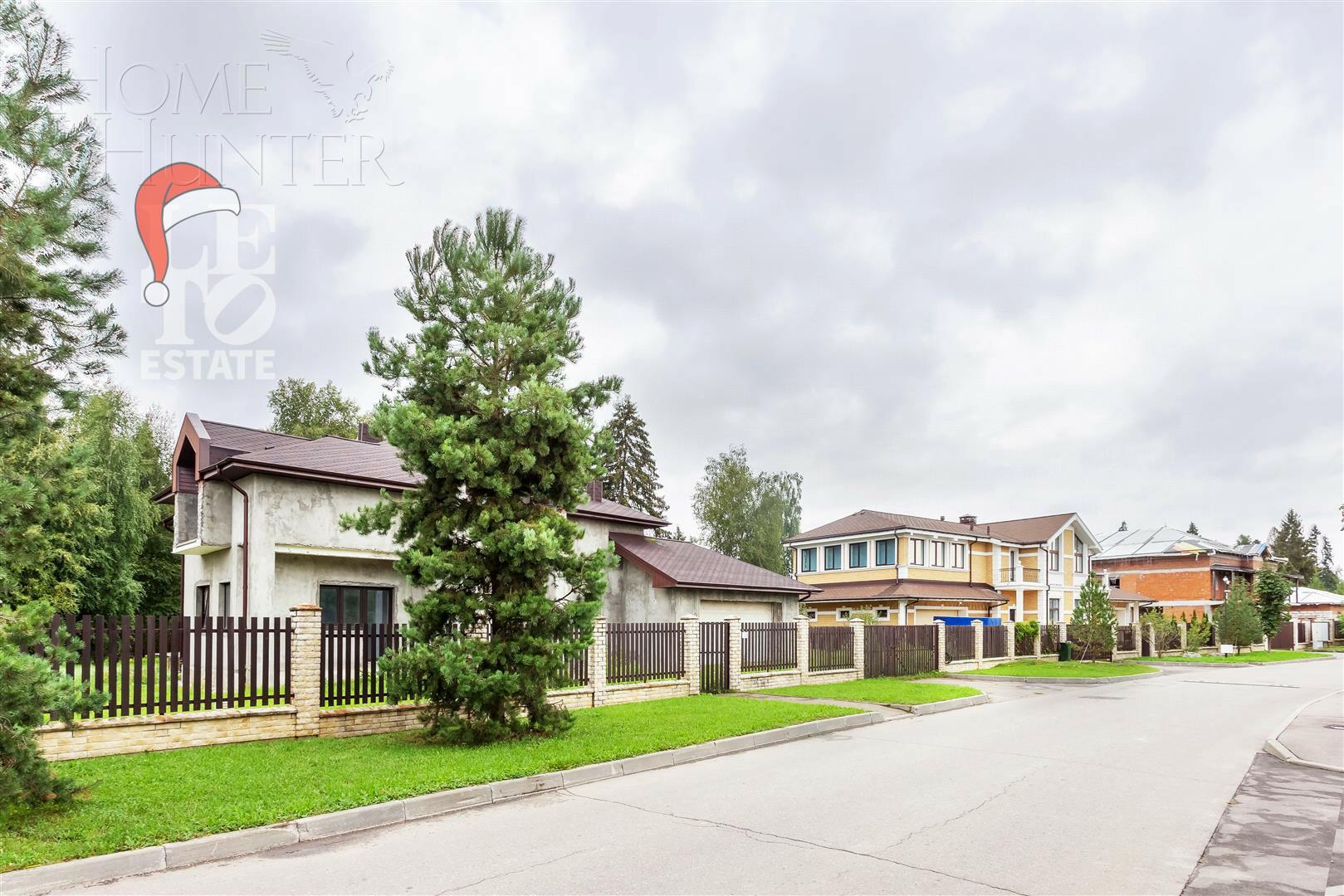 2-этажный коттедж 590 м² без отделки