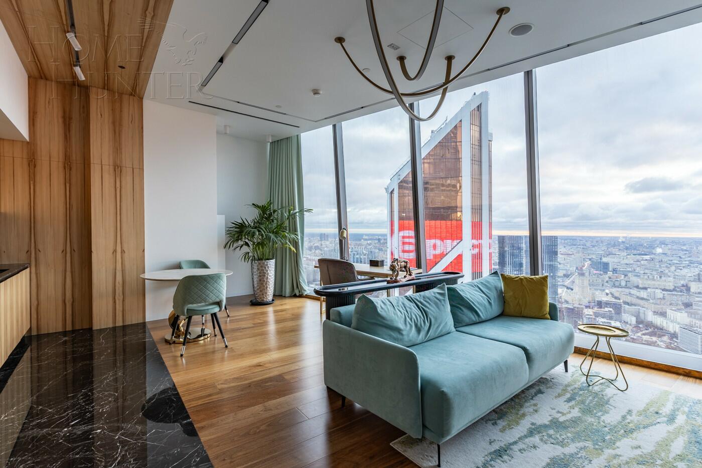 4-КОМН. АПАРТАМЕНТЫ С ОТДЕЛКОЙ 163 М² НА 81 ЭТАЖЕ