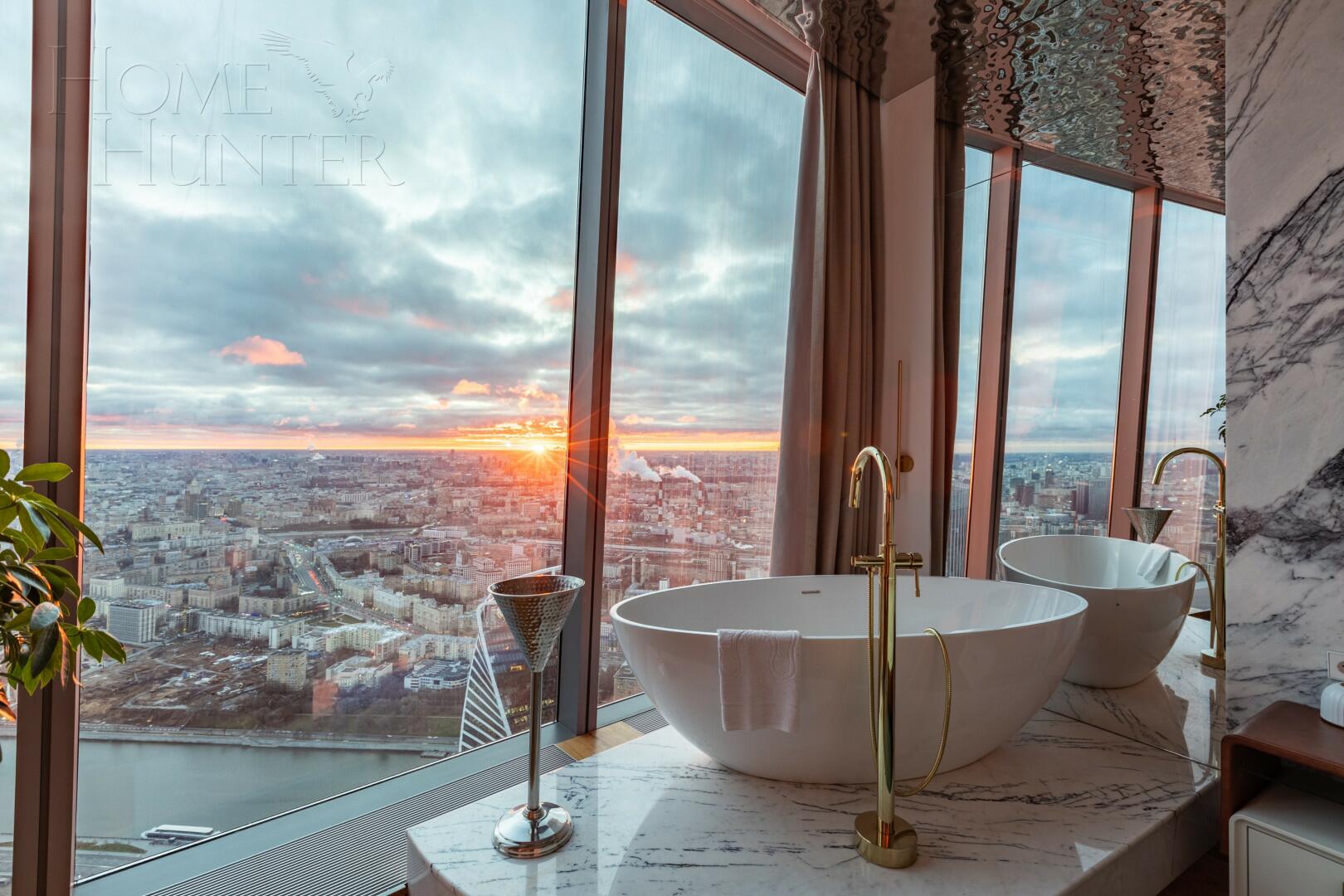 4-КОМН. АПАРТАМЕНТЫ С ОТДЕЛКОЙ 163 М² НА 81 ЭТАЖЕ