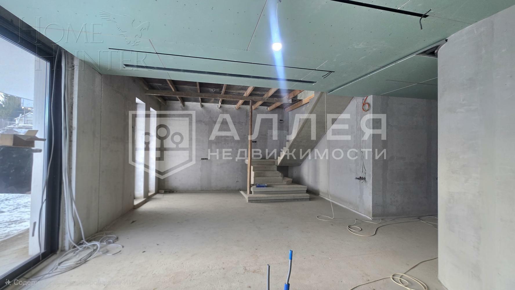 2-этажный коттедж 410 м² без отделки