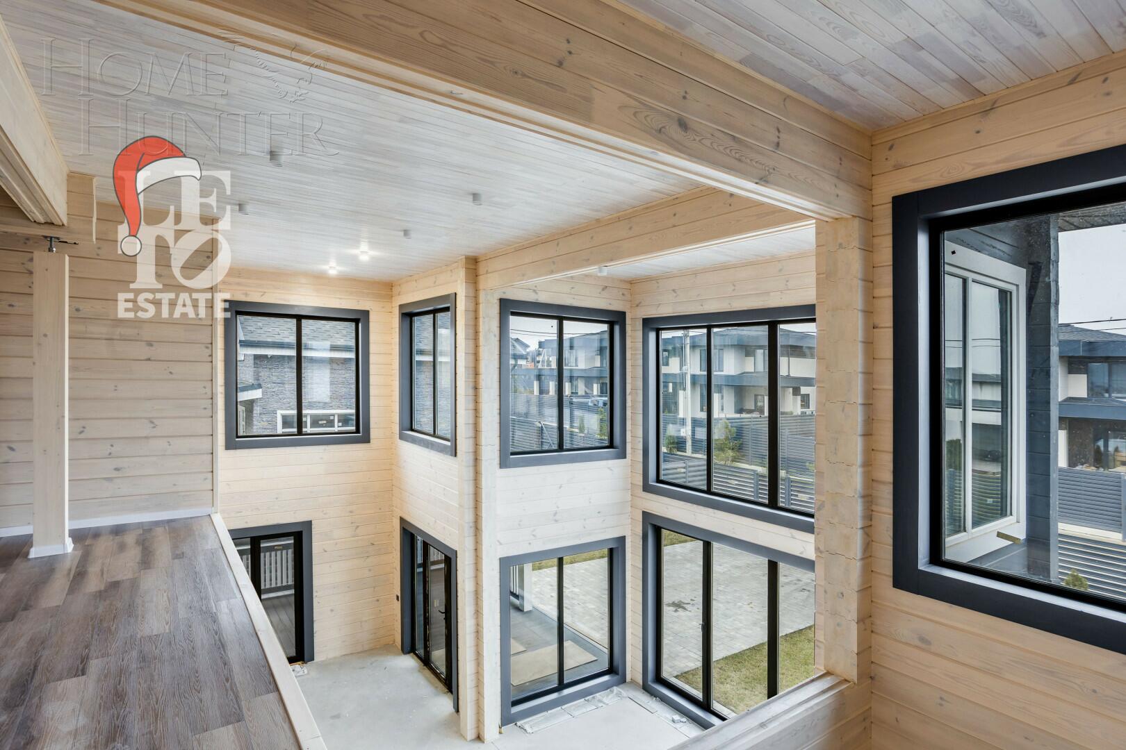 2-этажный коттедж 201.8 м² без отделки