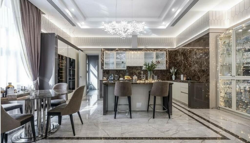 3-этажный коттедж 1 206 м² с отделкой