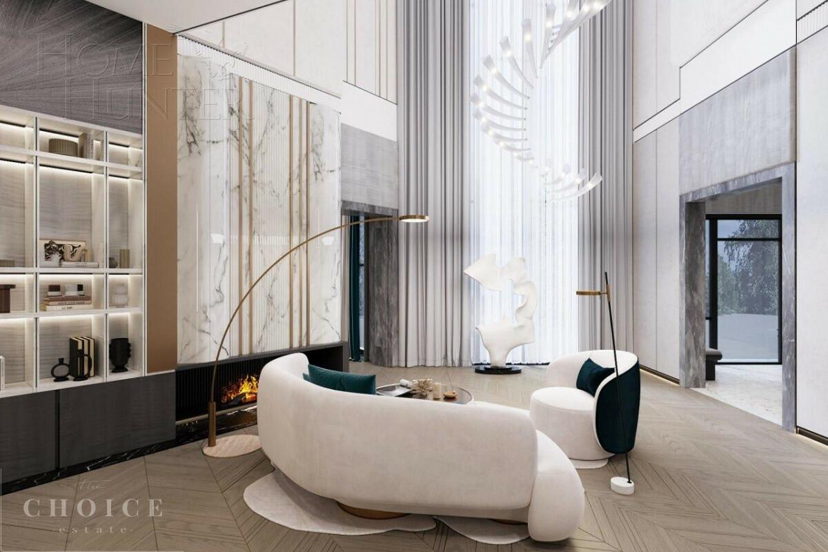 2-этажный коттедж 1 100 м² без отделки