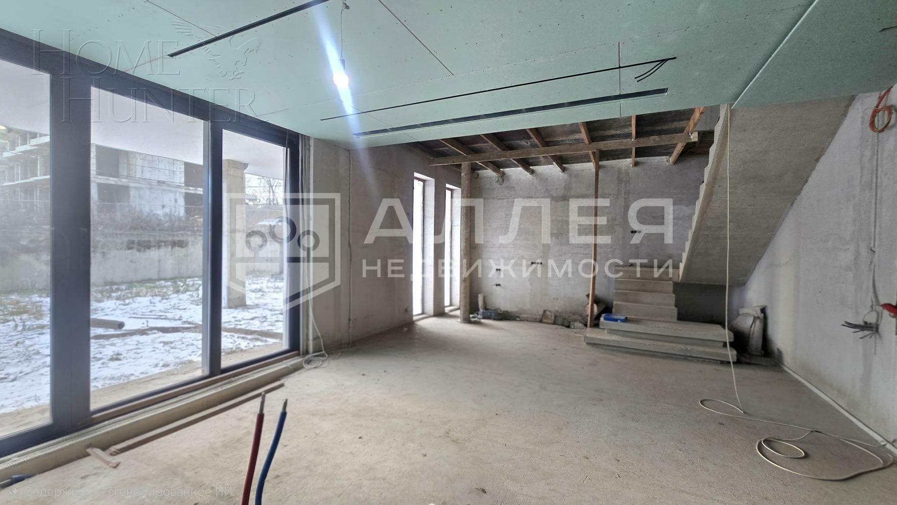 2-этажный коттедж 410 м² без отделки