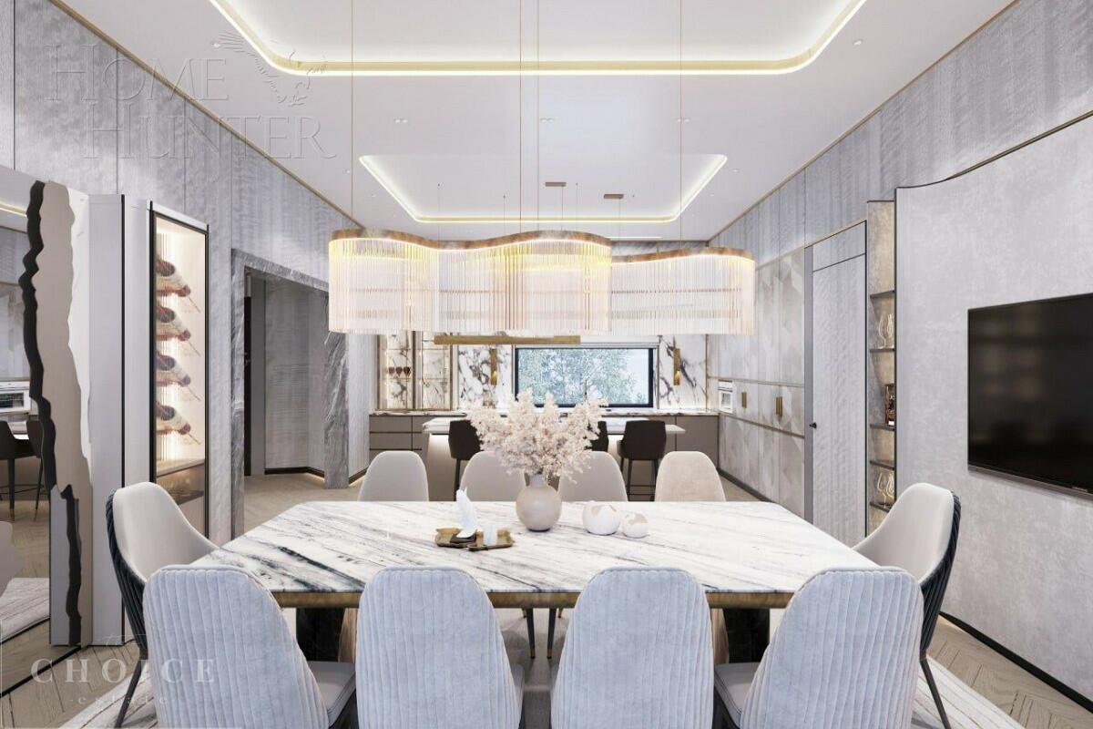 2-этажный коттедж 1 100 м² без отделки