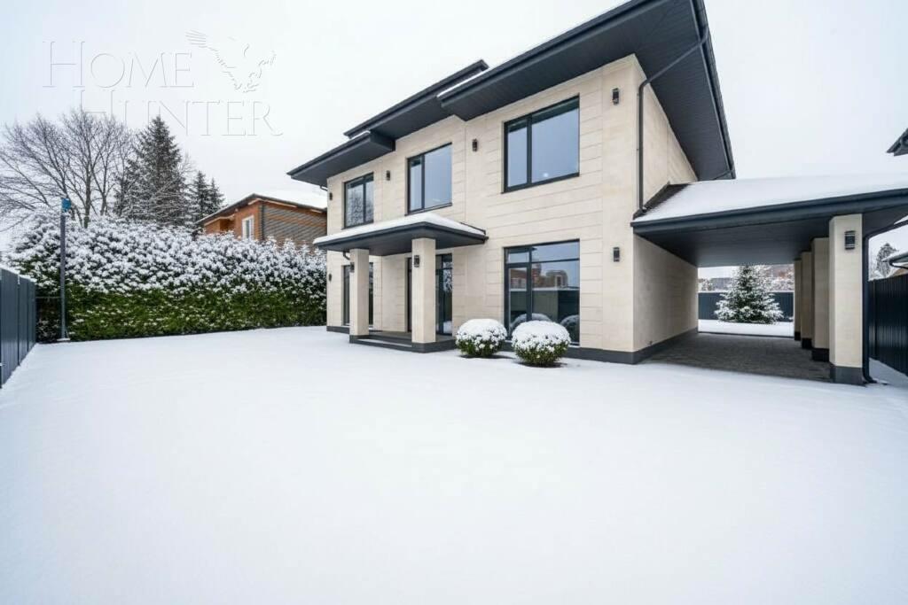 2-этажный коттедж 250 м² без отделки