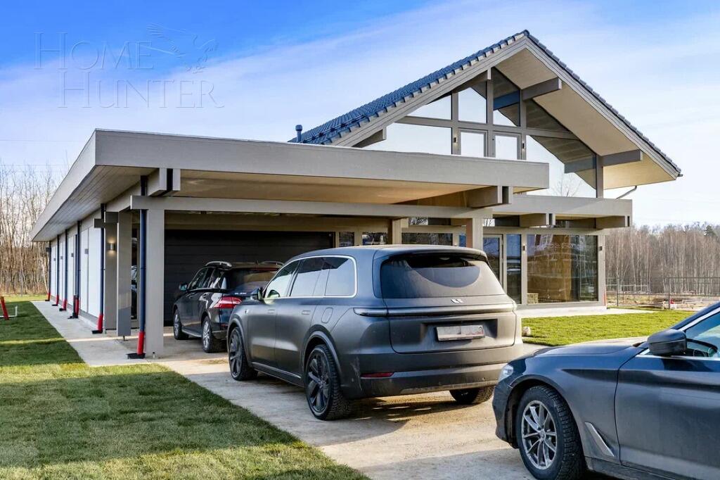 2-этажный коттедж 500 м² без отделки