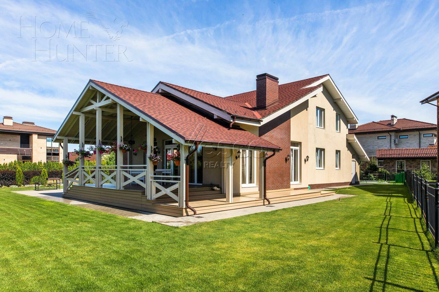 2-этажный коттедж 480 м² с отделкой