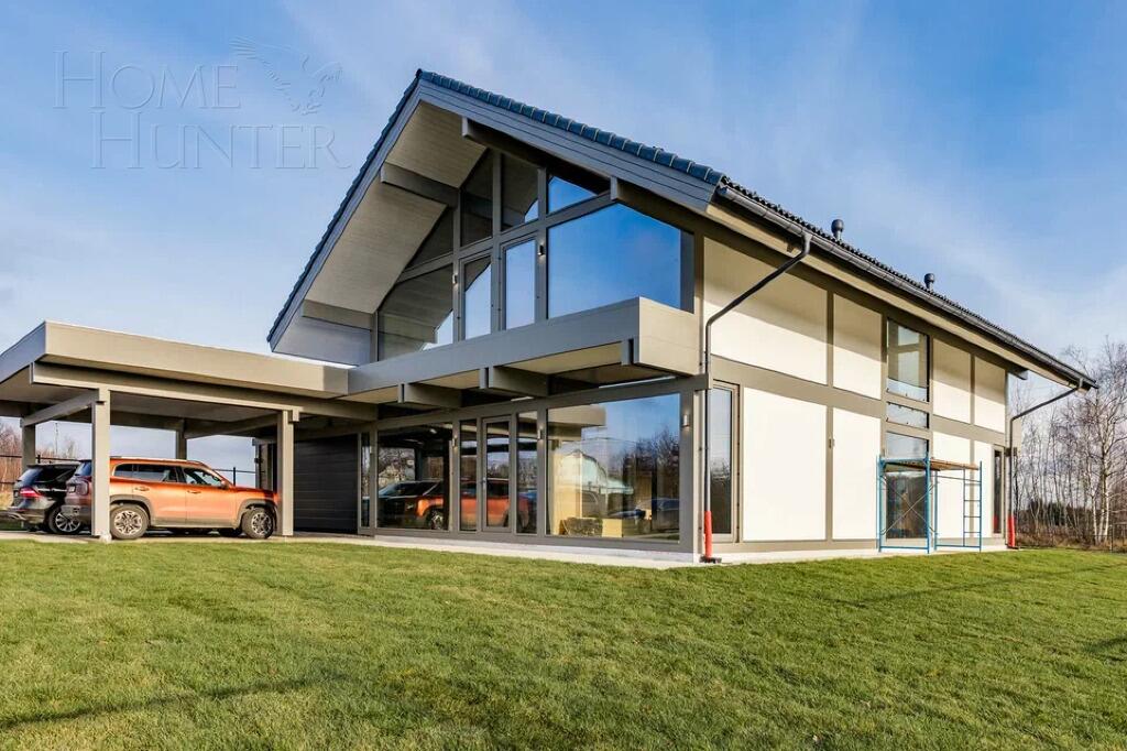 2-этажный коттедж 500 м² без отделки