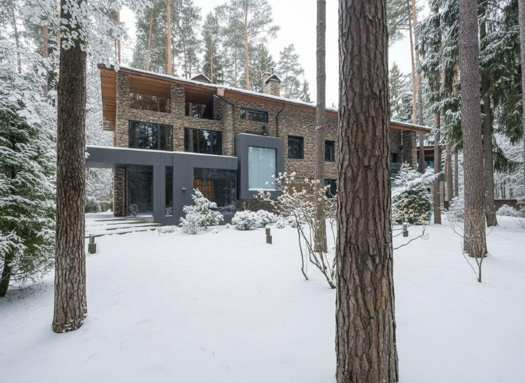 2-этажный коттедж 1 500 м² с отделкой