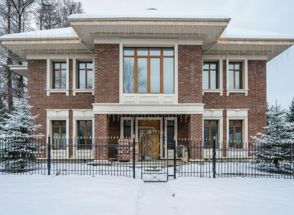 2-этажный коттедж 381 м² без отделки