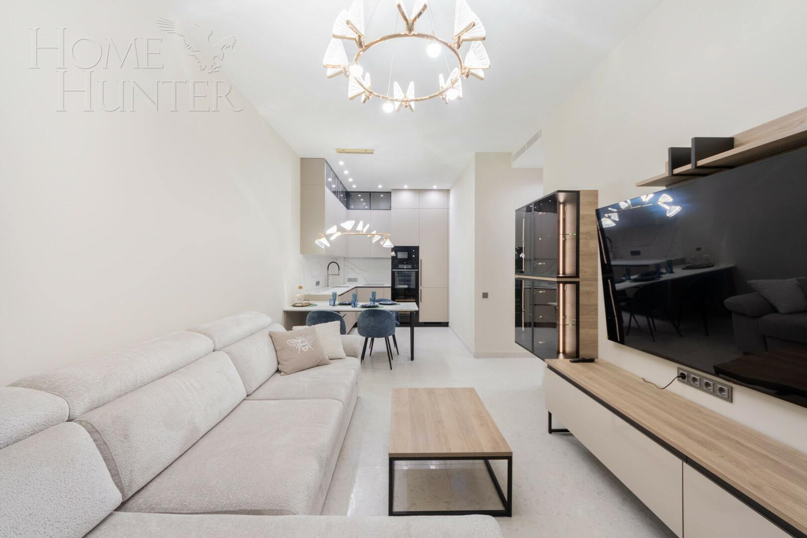 3-КОМН. КВАРТИРА С ОТДЕЛКОЙ 66 М² НА 34 ЭТАЖЕ