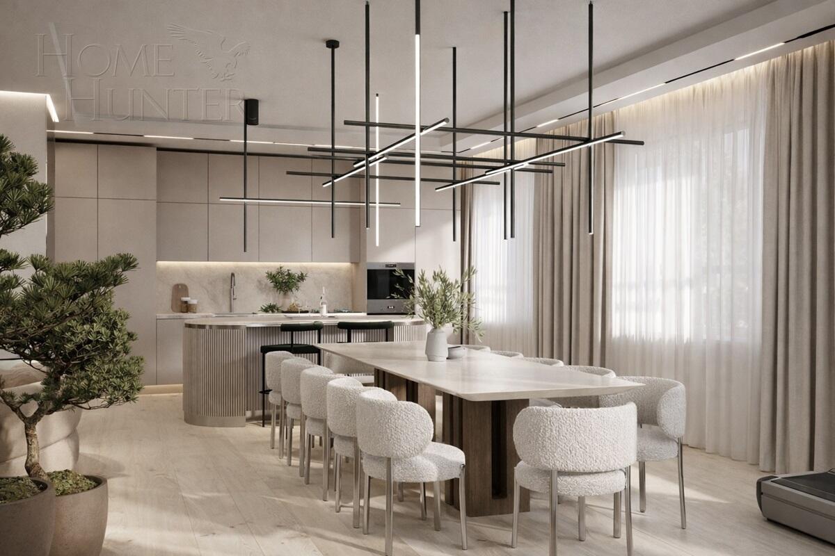 5-КОМН. КВАРТИРА БЕЗ ОТДЕЛКИ 303 М² НА 13 ЭТАЖЕ